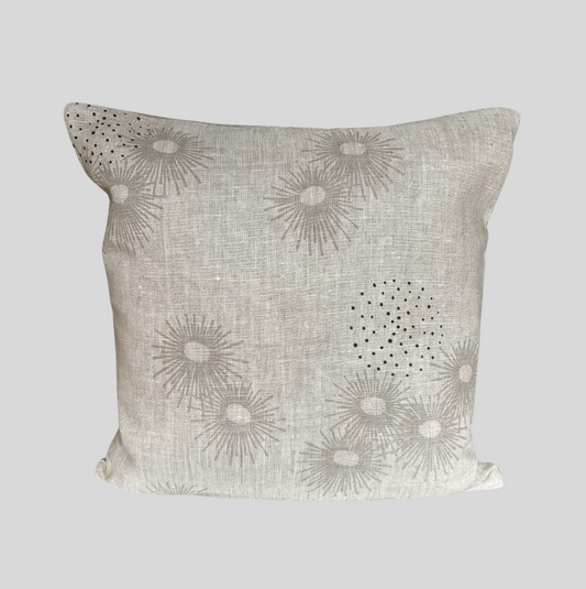 Summertime Natural Cushion Cover - 44cm x 44cm