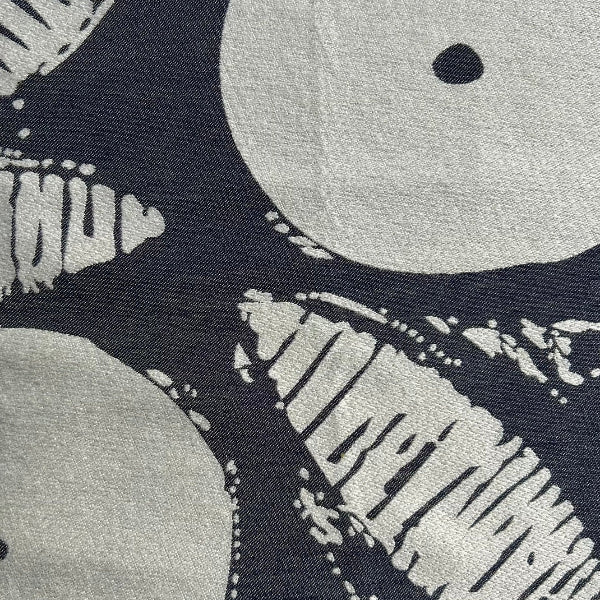 Fabric Craft Bundle -  Orla Kiely Woven Climbing Daisy Charcoal