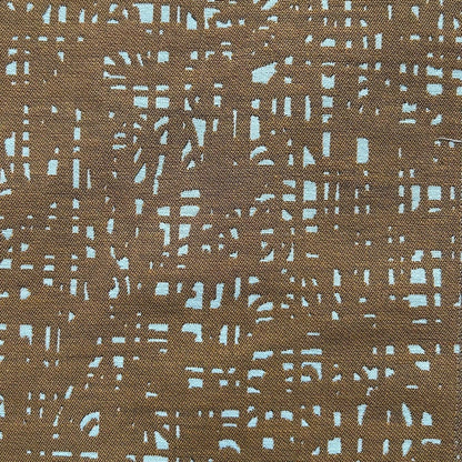 Fabric Craft Bundle -  Orla Kiely Slub Cottom Climbing Daisy Tan