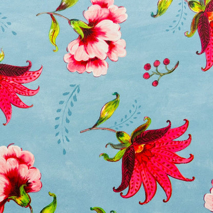 Wallpaper Craft Bundle - Peony Aqua