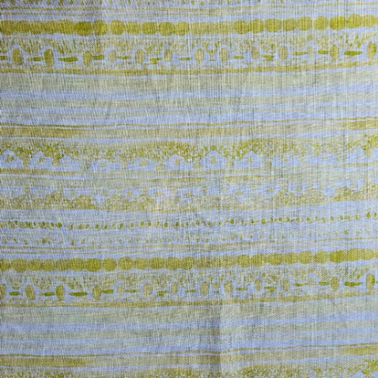 Maisie Fabric by Bluebell Gray in Chartreuse