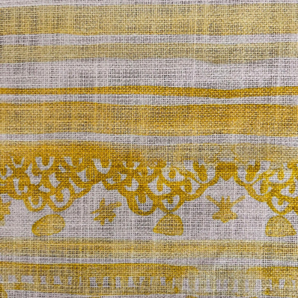 Maisie Fabric by Bluebell Gray in Chartreuse
