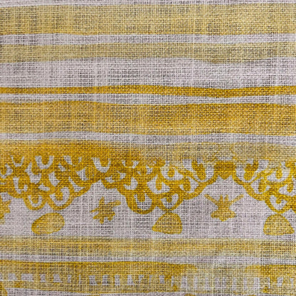 Maisie Fabric by Bluebell Gray in Chartreuse