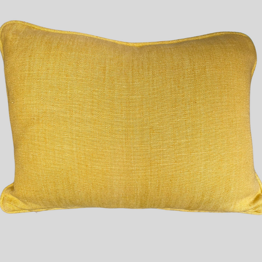 Chartreuse Linen Cushion - 300x400