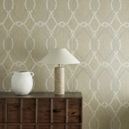 Harlequin Comice in Mocha Wallpaper
