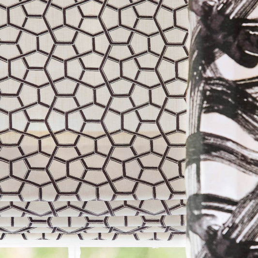 Cubica Fabric by Harlequin in Onyx