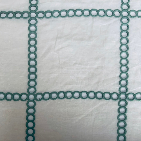 Jardin Boheme Voile Fabric by Harlequin in Teal