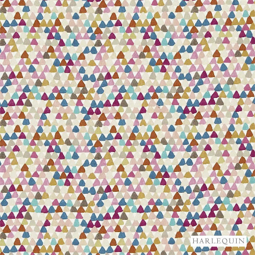 Lulu Fabric by Harlequin in Claret/ Sapphire