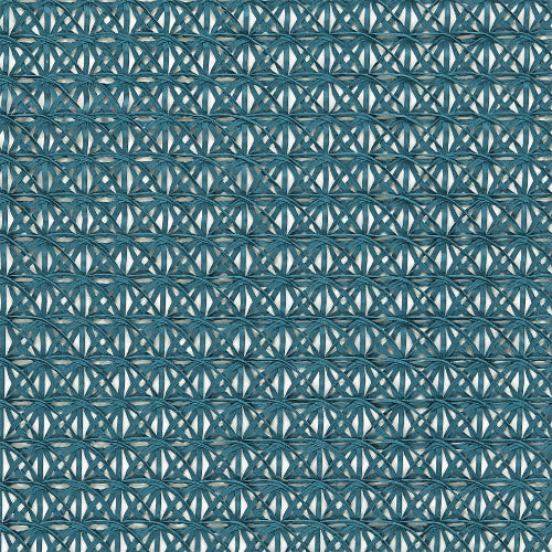 Momentum Sheers Ribbon Fabric by Harlequin in Teal