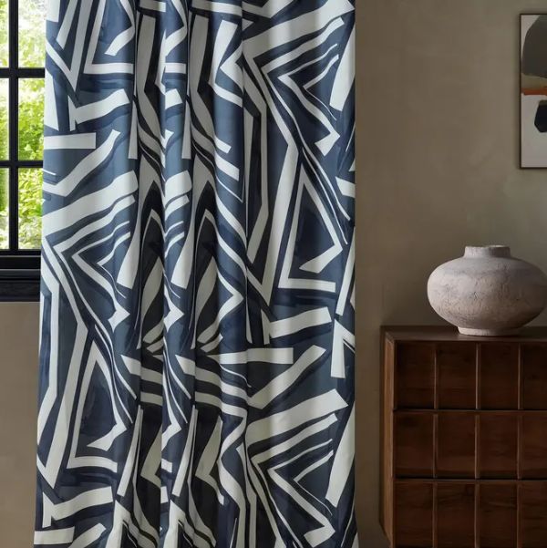 Transverse Fabric by Harlequin in Ink