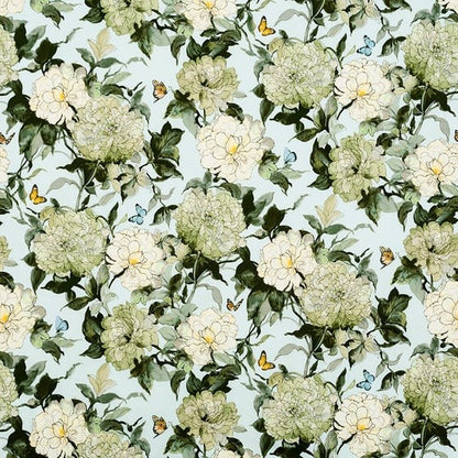 Camelia Fabric by James Dunlop in Powder Blue
