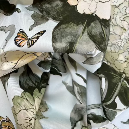 Camelia Fabric by James Dunlop in Powder Blue