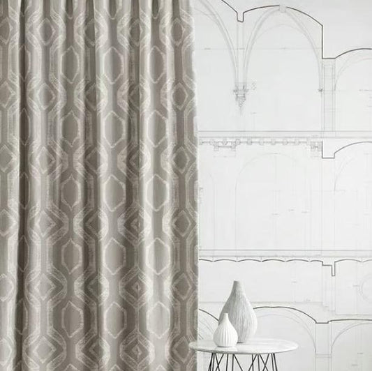 Colombo Fabric by James Dunlop in Mist
