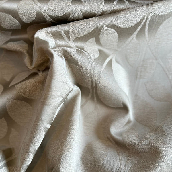 Damflax Fabric by James Dunlop in Mushroom