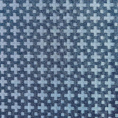 General Fabric by James Dunlop in Navy