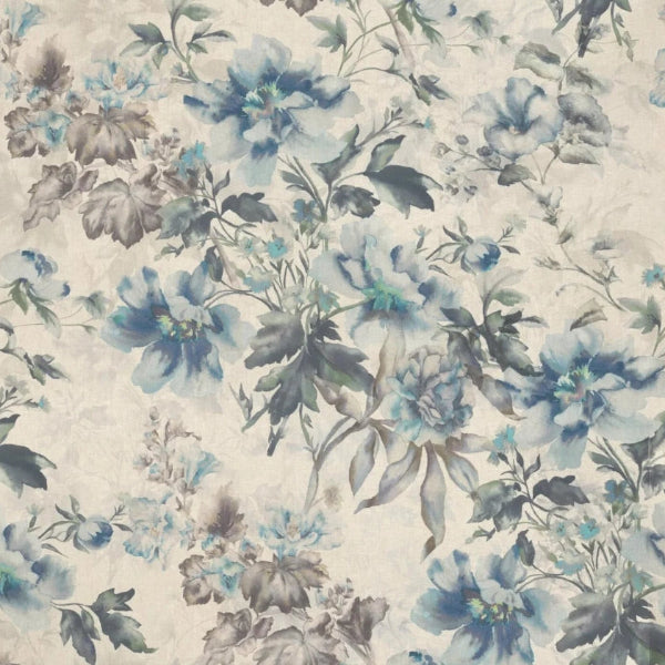 Leila Fabric in Indigo