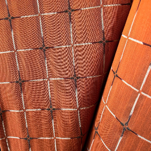 Matches Fabric by James Dunlop in Copper