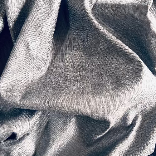 Palazzo Fabric by James Dunlop in Shingle