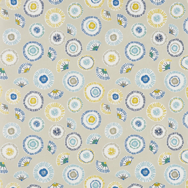 Sunshade Fabric by James Dunlop in Lagoon