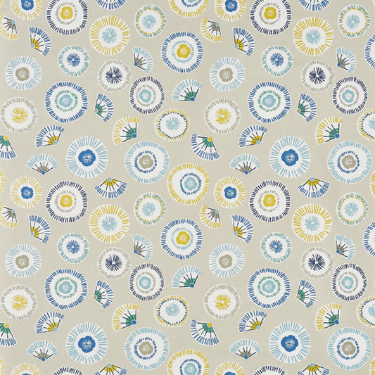 Sunshade Fabric by James Dunlop in Lagoon