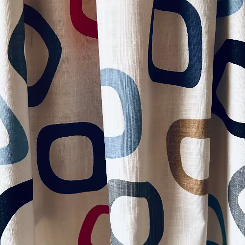Tuba Fabric by James Dunlop in Admiral