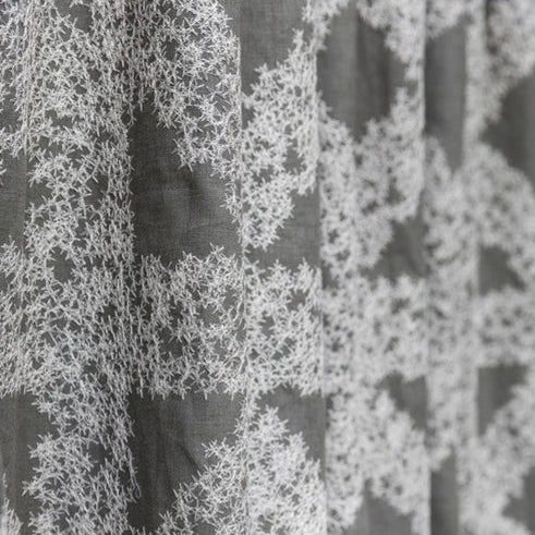 Tuku Fabric by James Dunlop in Schist