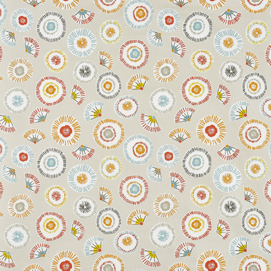 Sunshade Fabric by James Dunlop in Orangina