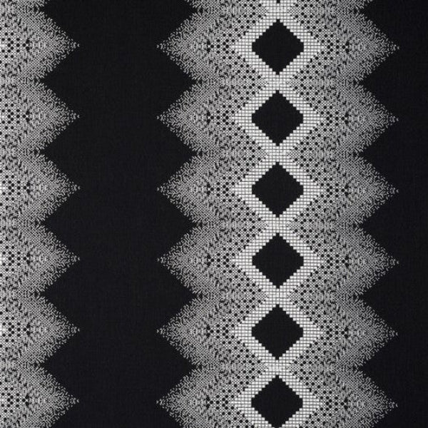 Venise Fabric by James Dunlop in Midnight