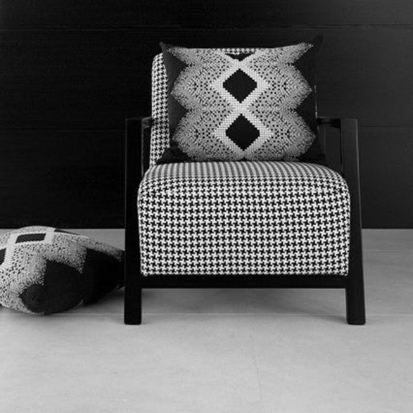 Venise Fabric by James Dunlop in Midnight