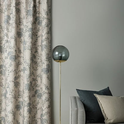 Zinnia Fabric by James Dunlop in Celadon