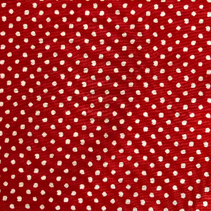 Dinky Dot Fabric by James Dunlop in Pomegranate