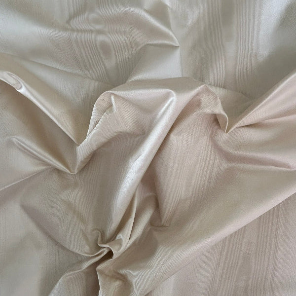 Moire Fabric by Mokum in Magnolia