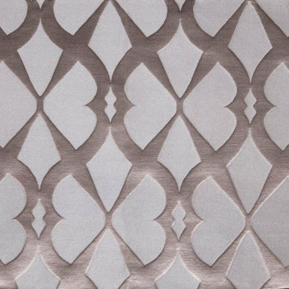 Nouveau Brocatelle Fabric by Mokum in Frost