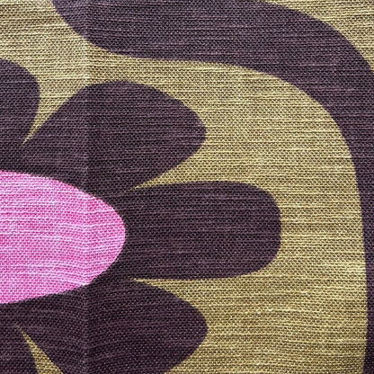 Fabric Craft Bundle -  Orla Kiely Slub Cottom Climbing Daisy Tan