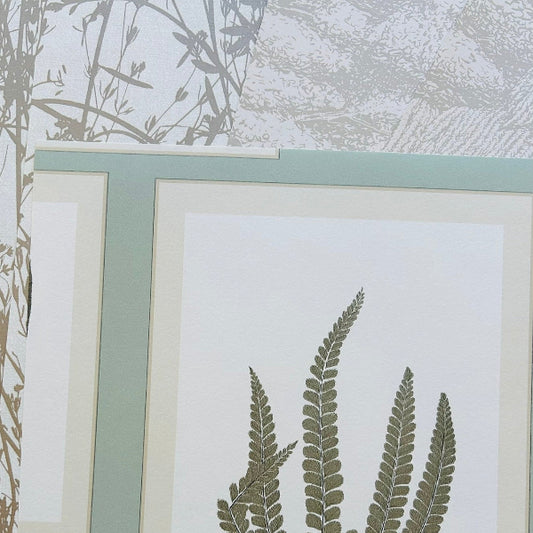 Wallpaper Craft Bundle - Fern Gallery Blue