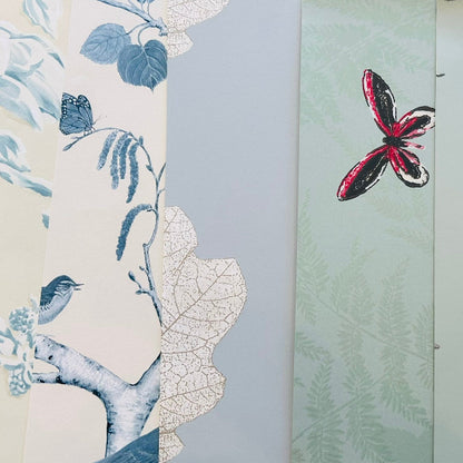 Wallpaper Craft Bundle - Woodland Chorus Indigo