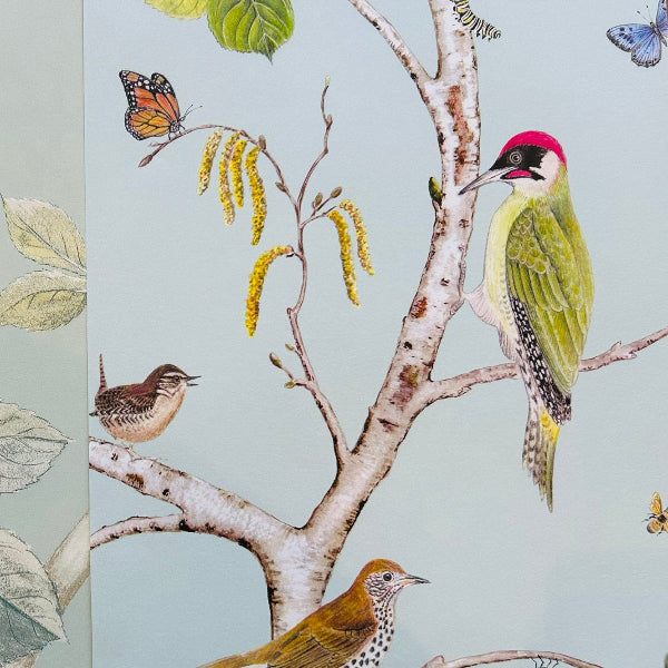 Wallpaper Craft Bundle - Woodland Chorus Sky Blue