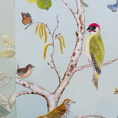 Wallpaper Craft Bundle - Woodland Chorus Sky Blue
