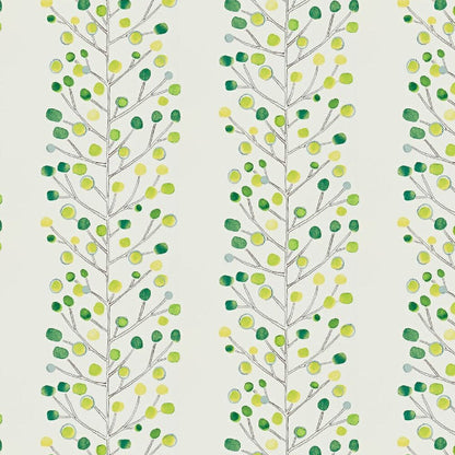 Scion Berry Tree Emerald Lime Wallpaper