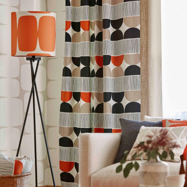 Octant Fabric by Scion in Paprika (Remnant)