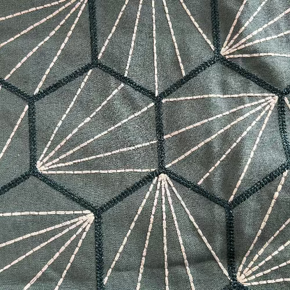 Aikyo Fabric by Scion in Teal