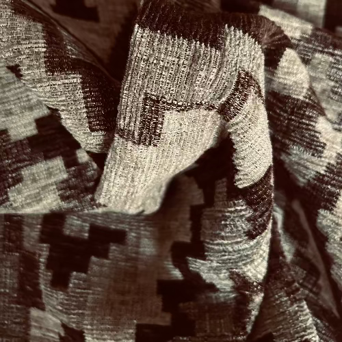 Tandros Fabric by Textilia in Husk