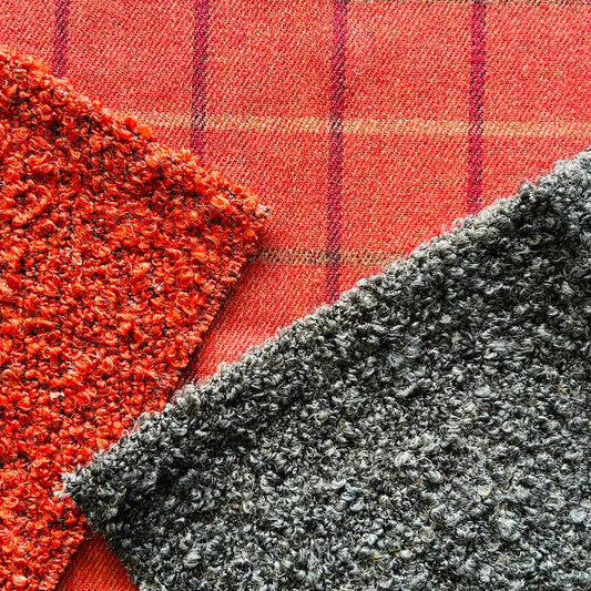 Fabric Craft Bundle - Tomato Check