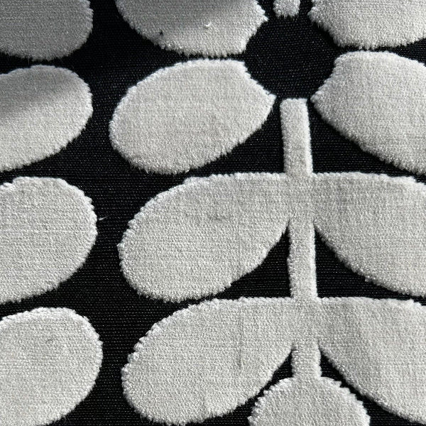 Fabric Craft Bundle -  Orla Kiely Woven Climbing Daisy Charcoal