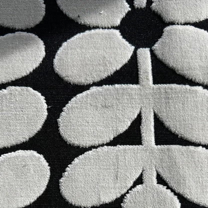 Fabric Craft Bundle -  Orla Kiely Woven Climbing Daisy Charcoal