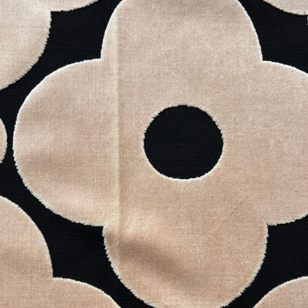 Fabric Craft Bundle -  Orla Kiely Velvet Spot Flower Tea Rose
