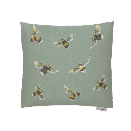 Buzzing Duck egg Cushion  43cm x 43cm