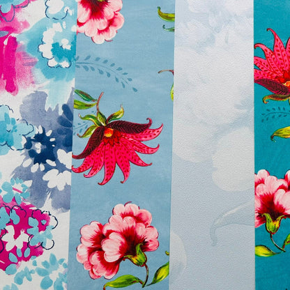 Wallpaper Craft Bundle - Peony Aqua