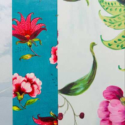 Wallpaper Craft Bundle - Peony Aqua