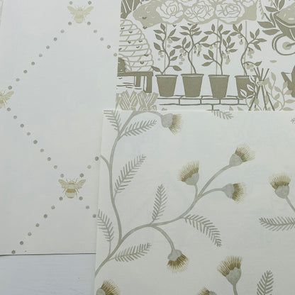 Wallpaper Craft Bundle - The Allotment linen